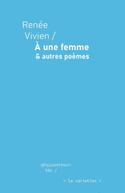 À une femme